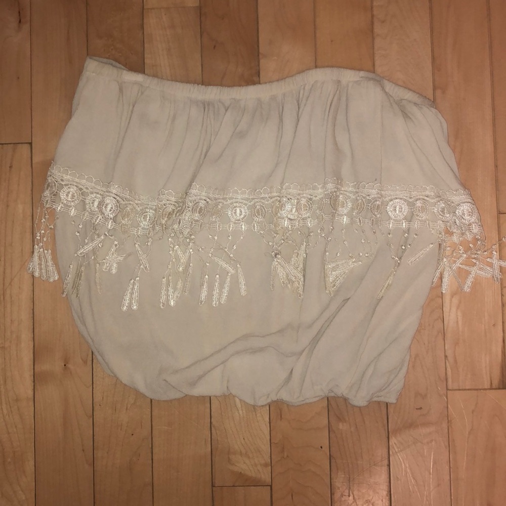 Summer Tube Top w/ Tassels!